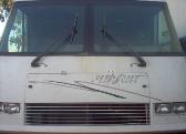 RV Stripes, graphics, detailing, & roofing