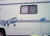 rv stripes and graphics before