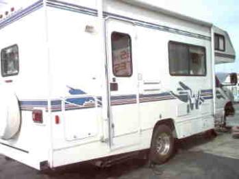 minnie winnie graphics, rv stripes and graphics