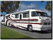 custom rv stripes and graphics, motorhome striping and graphics, trailer striping and graphics, and rv decals