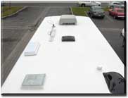 rv roofing, rv roof coatings, rv roof repair, motorhome roofs, trailer roofing